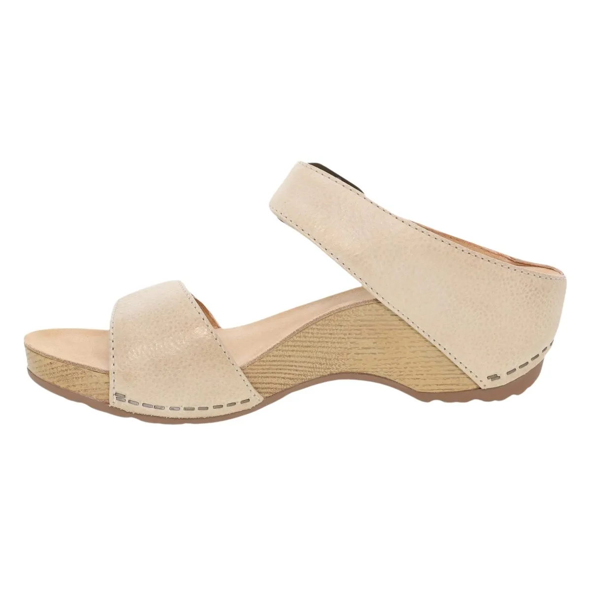 Dansko Damen Tanya Leinen Geschliffenes Glattleder