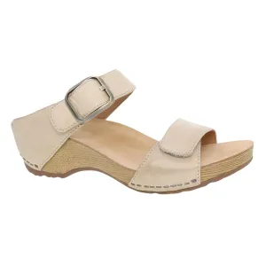Dansko Damen Tanya Leinen Geschliffenes Glattleder