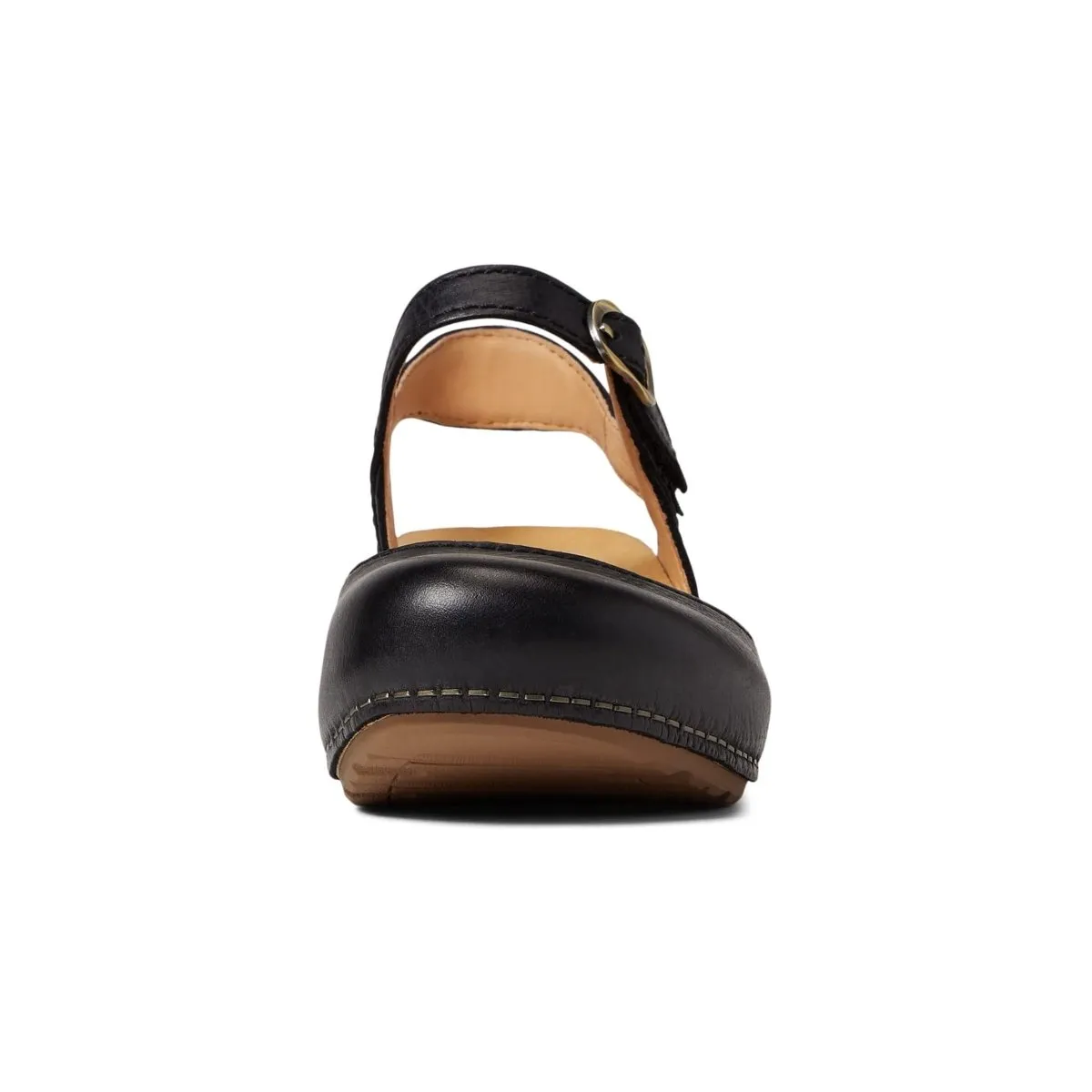 Dansko Damen Tiffani Schwarz Gebürstet