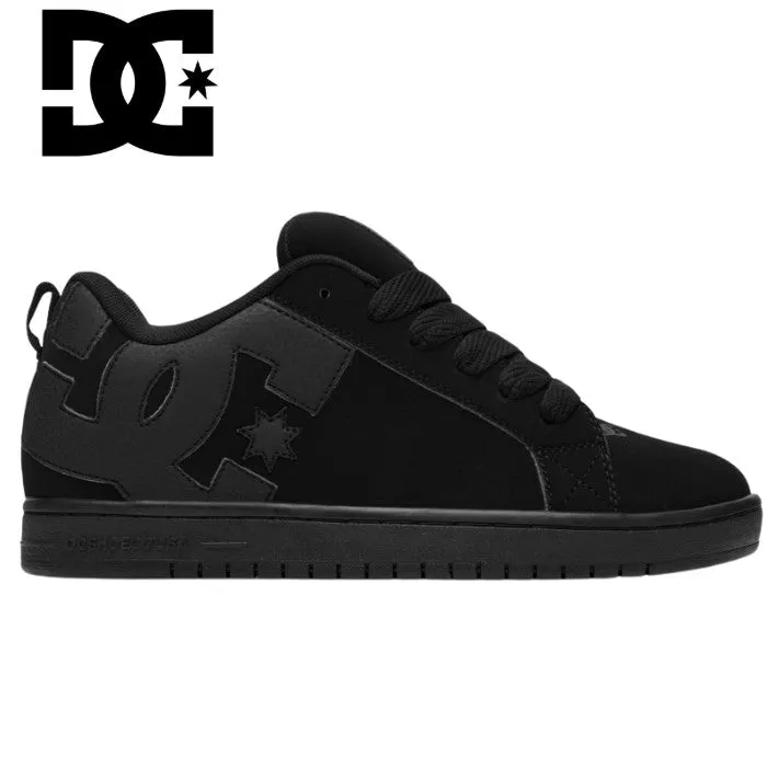 D.C. Court Graffik Schwarz Schwarzer Schuh Schwarz