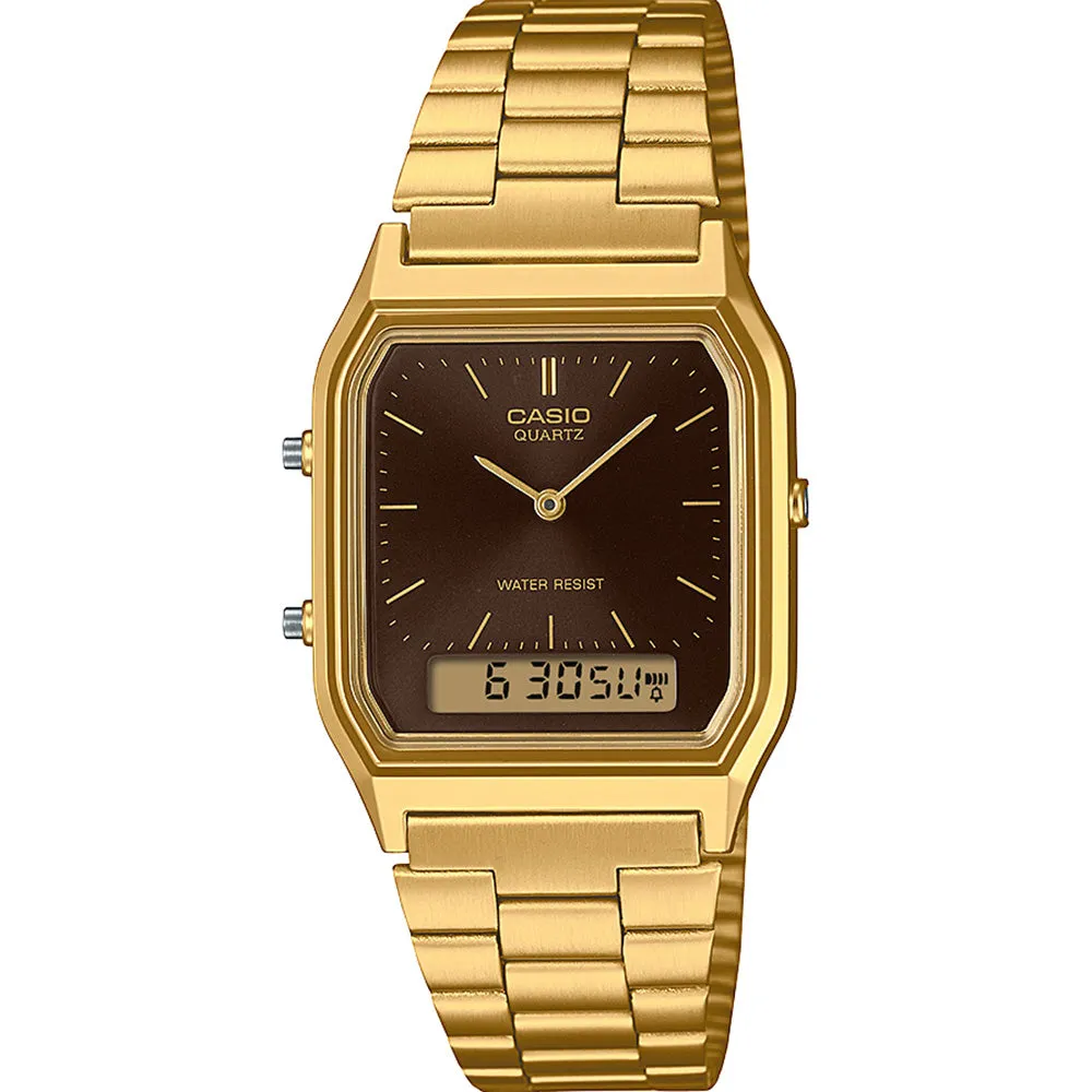 Digitale Damenuhren Casio AQ230GA-5A Vintage