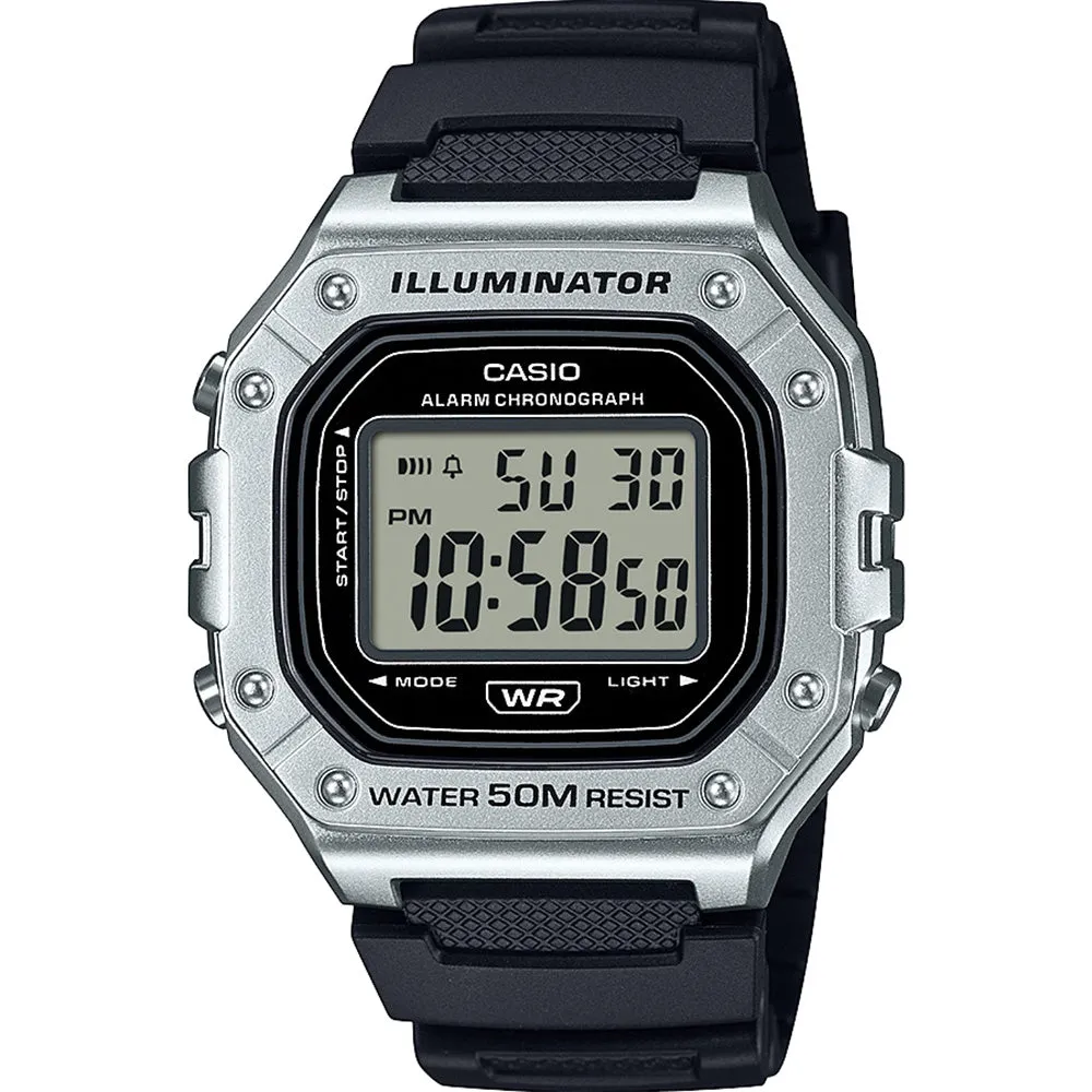 Digitale Damenuhren Casio Illuminator W218HM-7A Digital