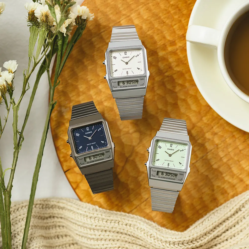 Digitale Damenuhren Casio Vintage AQ800EB-2A