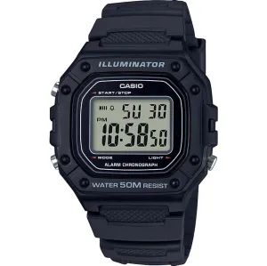Digitale Damenuhren Casio W-218H-1A Digitaluhr