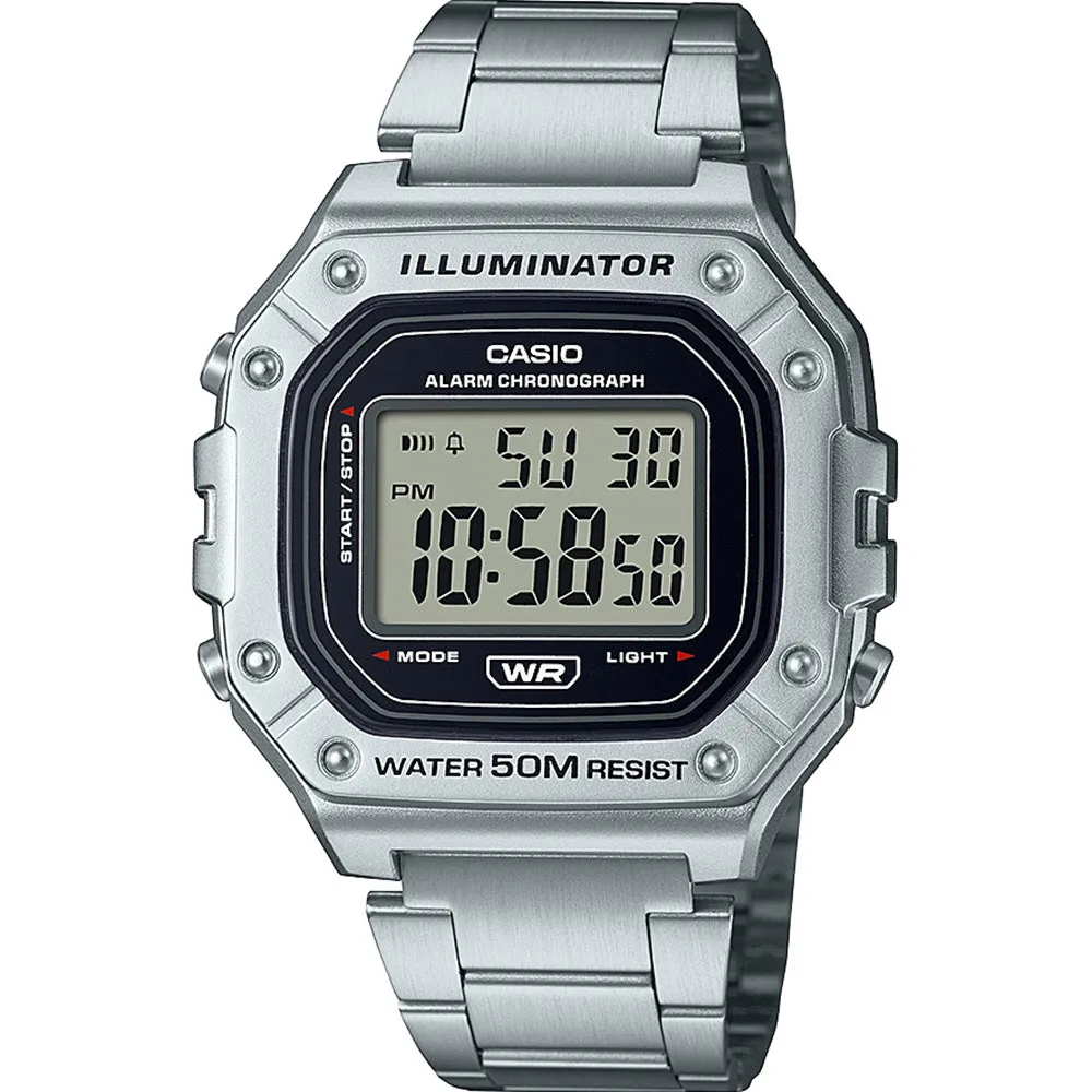 Digitale Damenuhren Casio W218HD-1 Digital