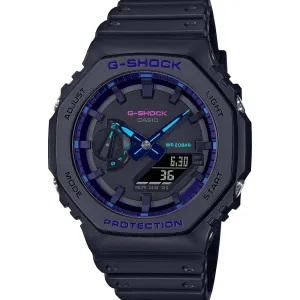 Digitale Damenuhren G-Shock GA2100VB-1A 'CasiOak' Uhr