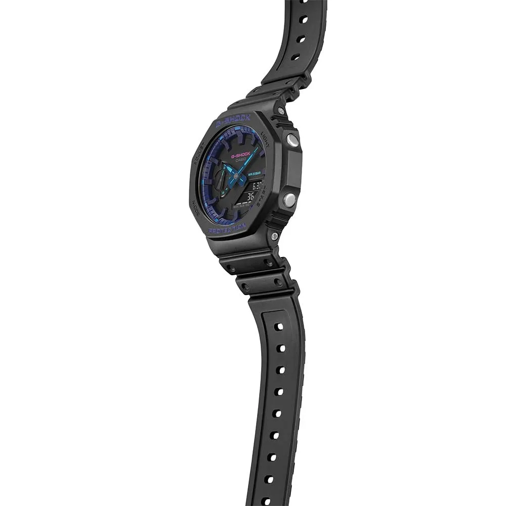 Digitale Damenuhren G-Shock GA2100VB-1A 'CasiOak' Uhr