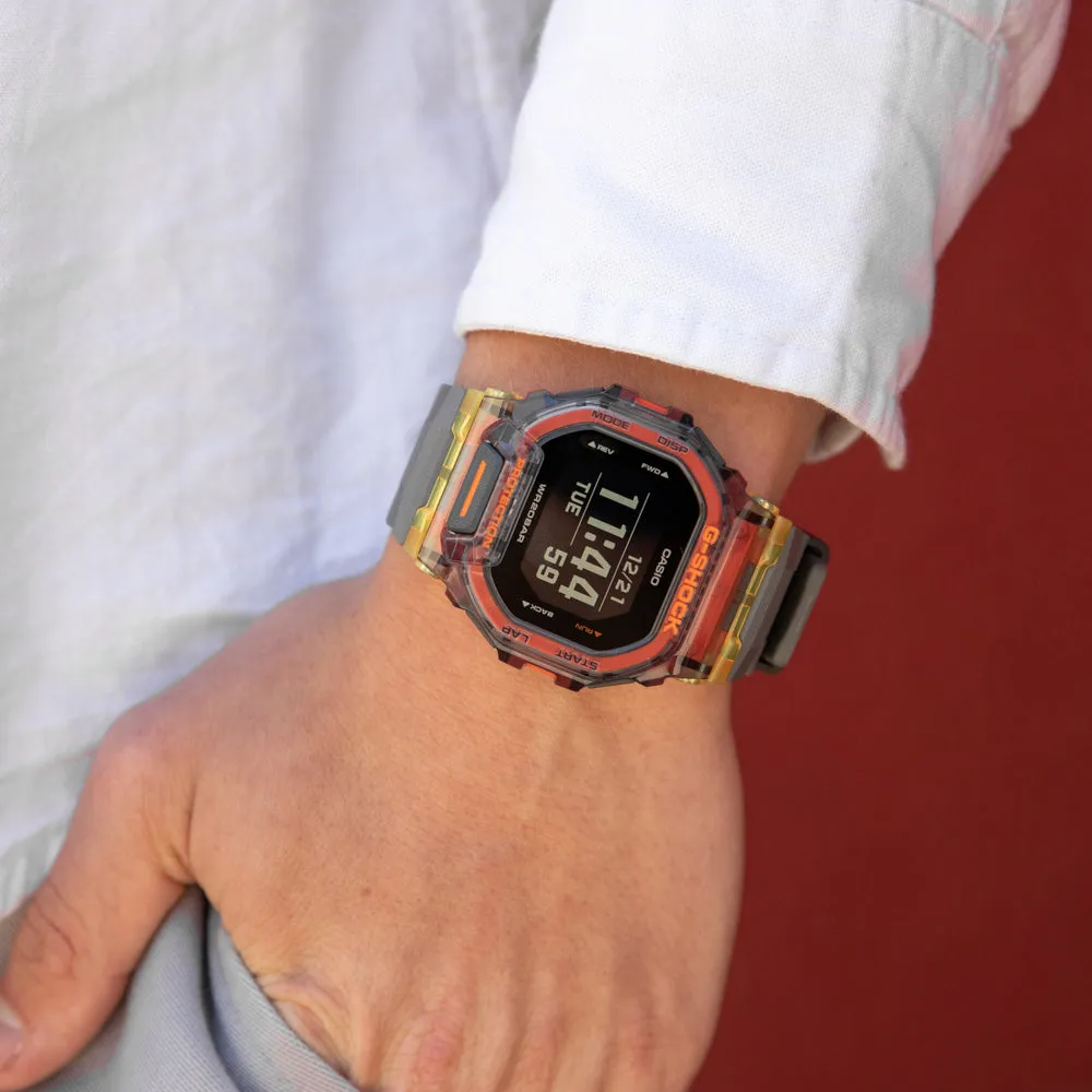 Digitale Damenuhren G-Shock GBD200SM-1A5 G-Squad Vital Farbkollektion
