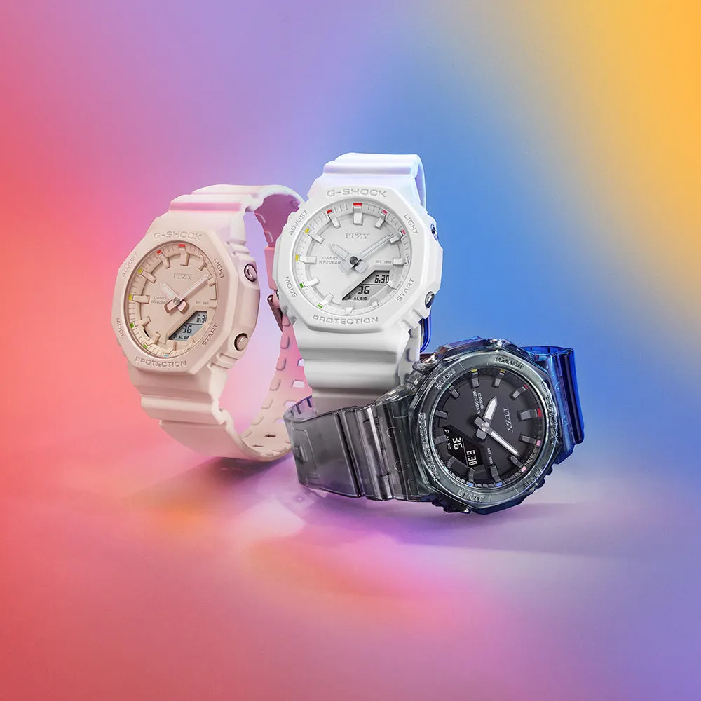Digitale Damenuhren G-Shock GMA-P2100ZY-1A ITZY-Kollaborationsuhr