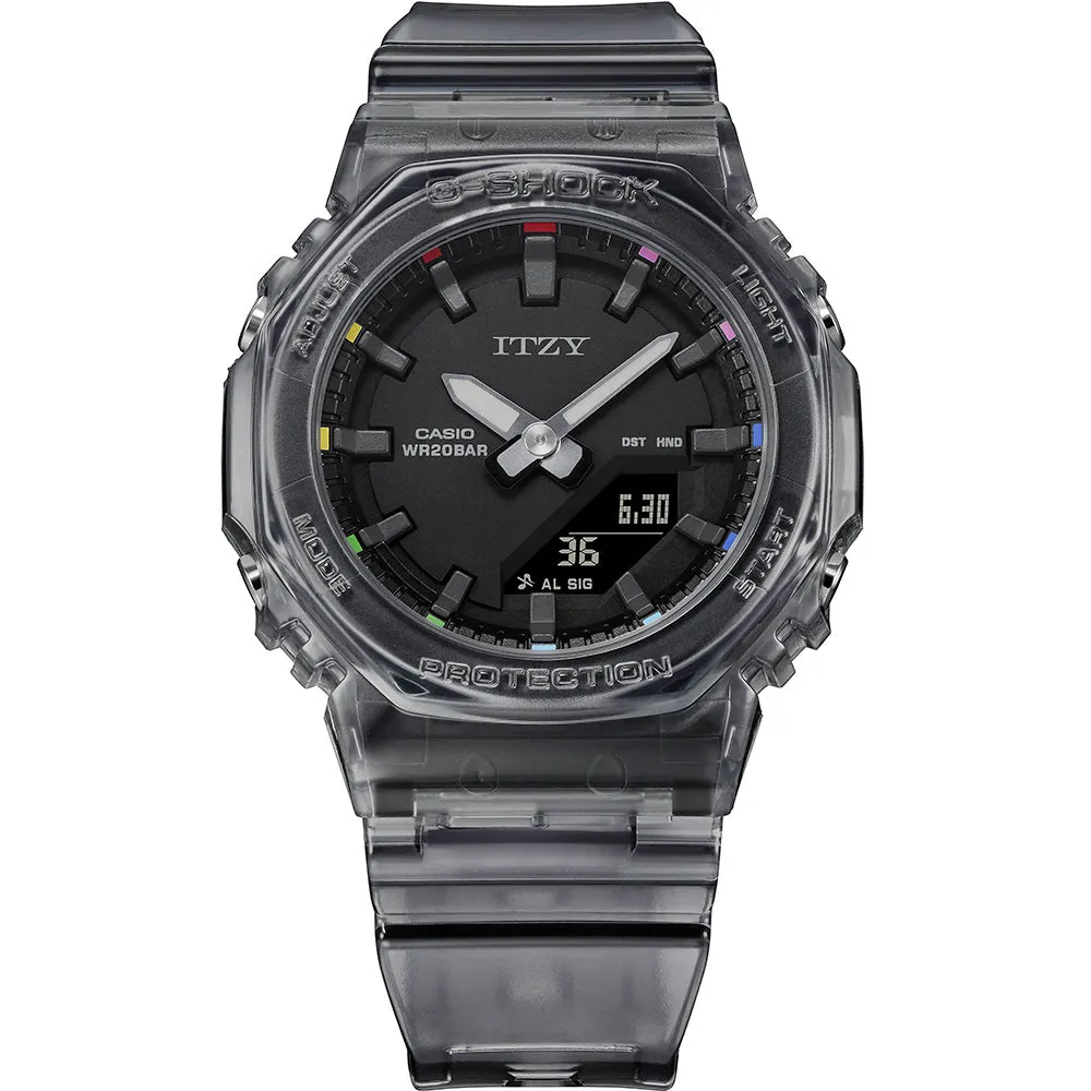 Digitale Damenuhren G-Shock GMA-P2100ZY-1A ITZY-Kollaborationsuhr