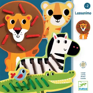Djeco Lassanimo Steckspiel-Set