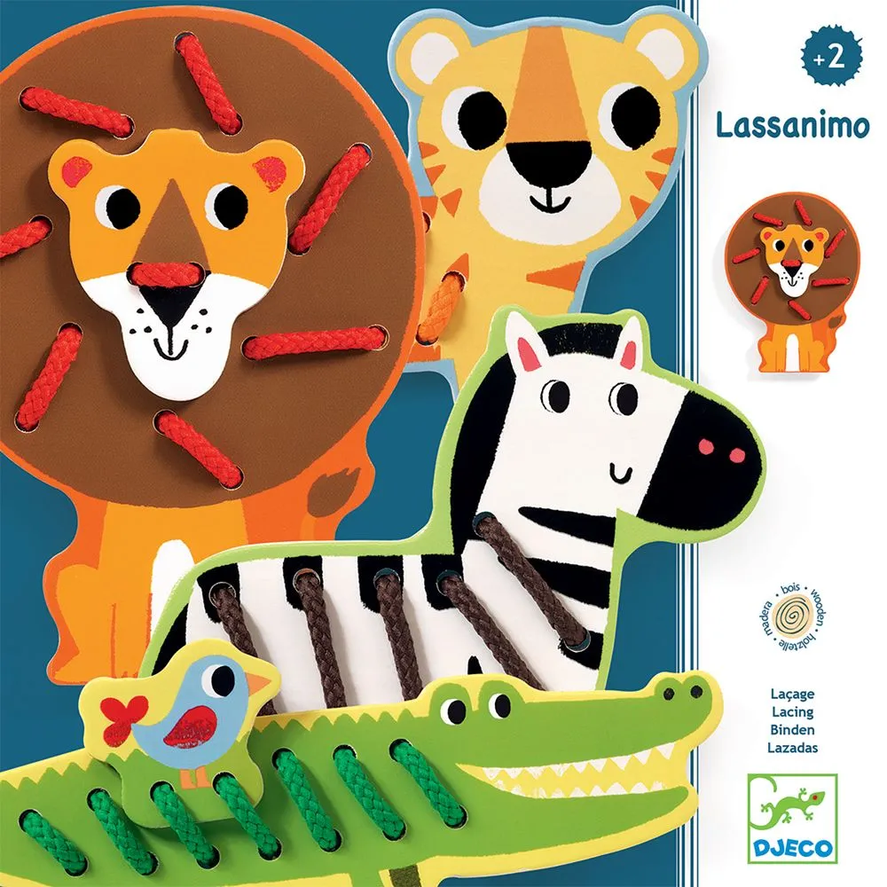 Djeco Lassanimo Steckspiel-Set