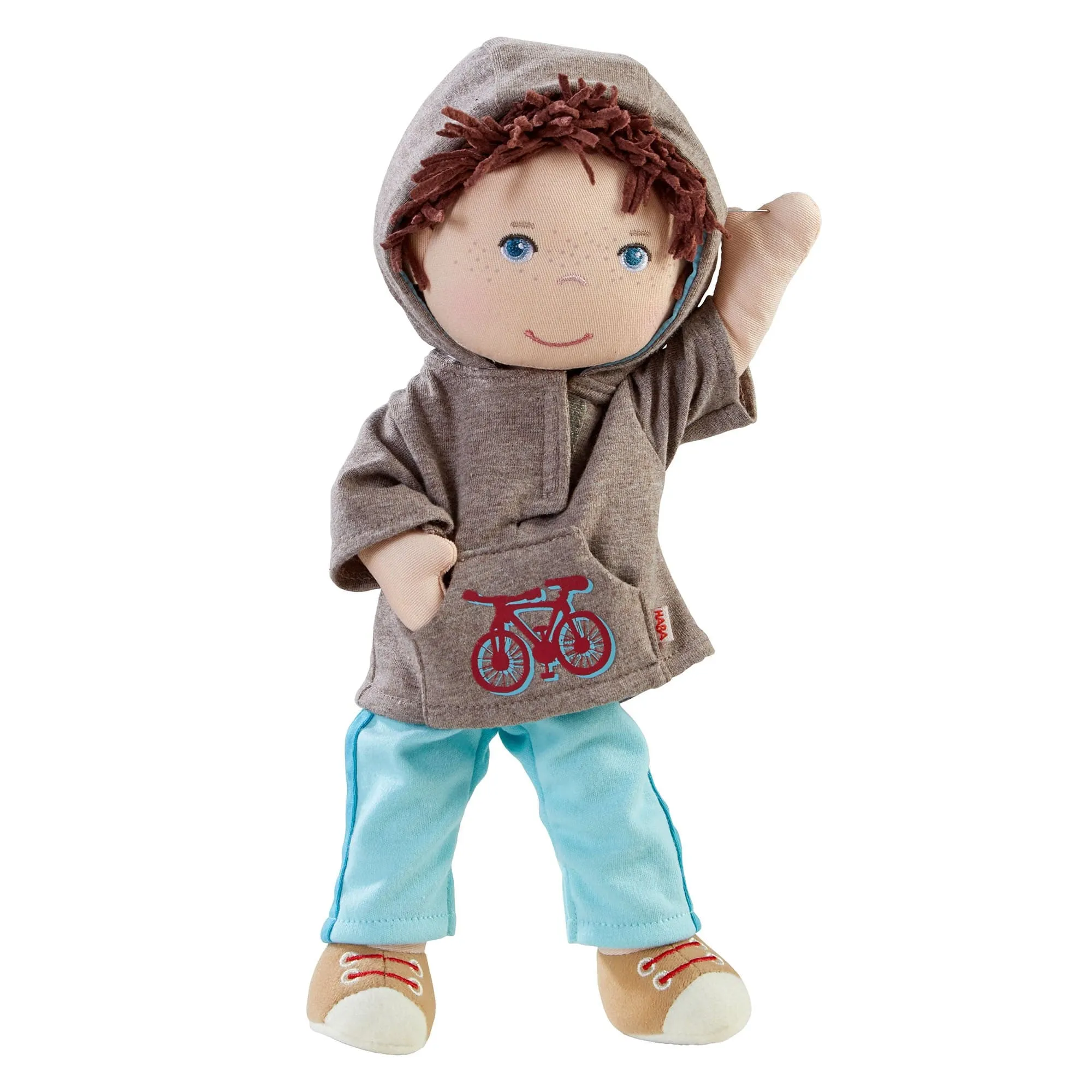 Puppe Lian mit Kapuzenpullover