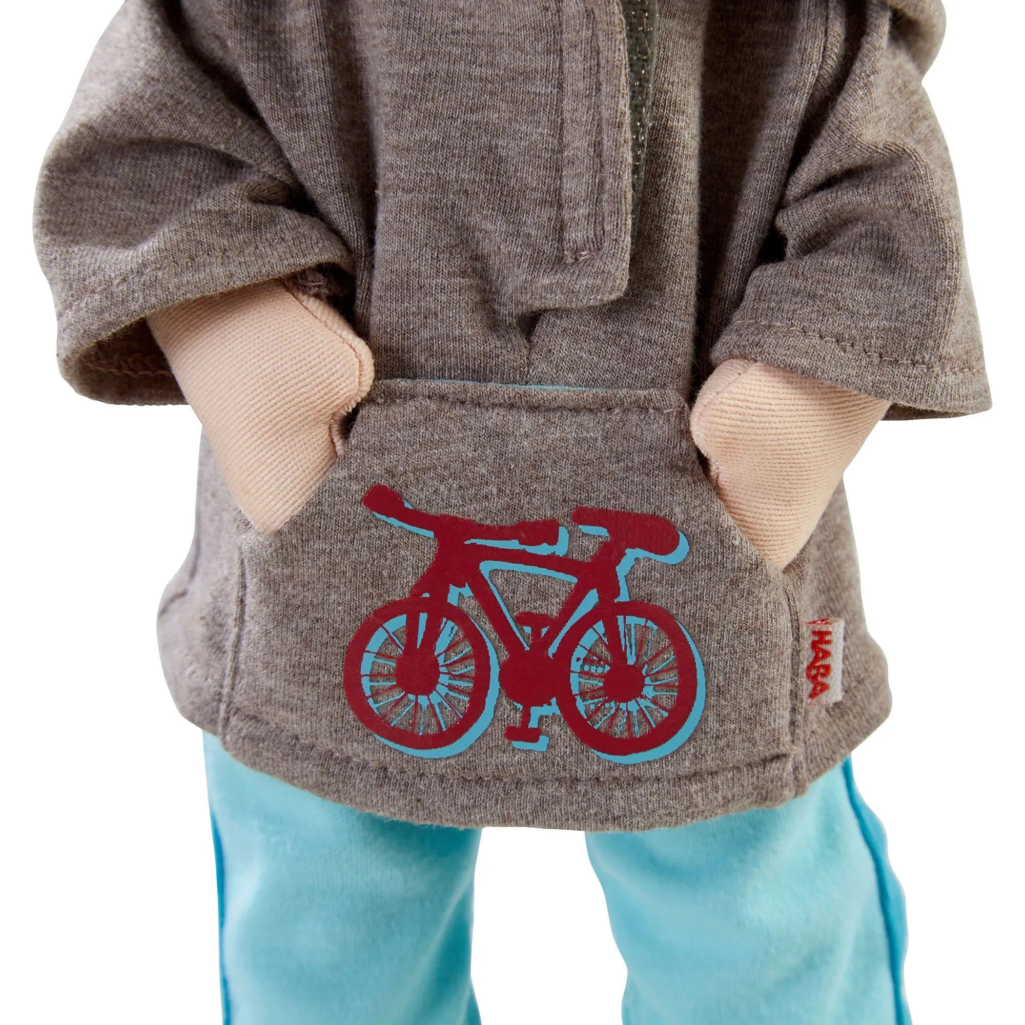 Puppe Lian mit Kapuzenpullover