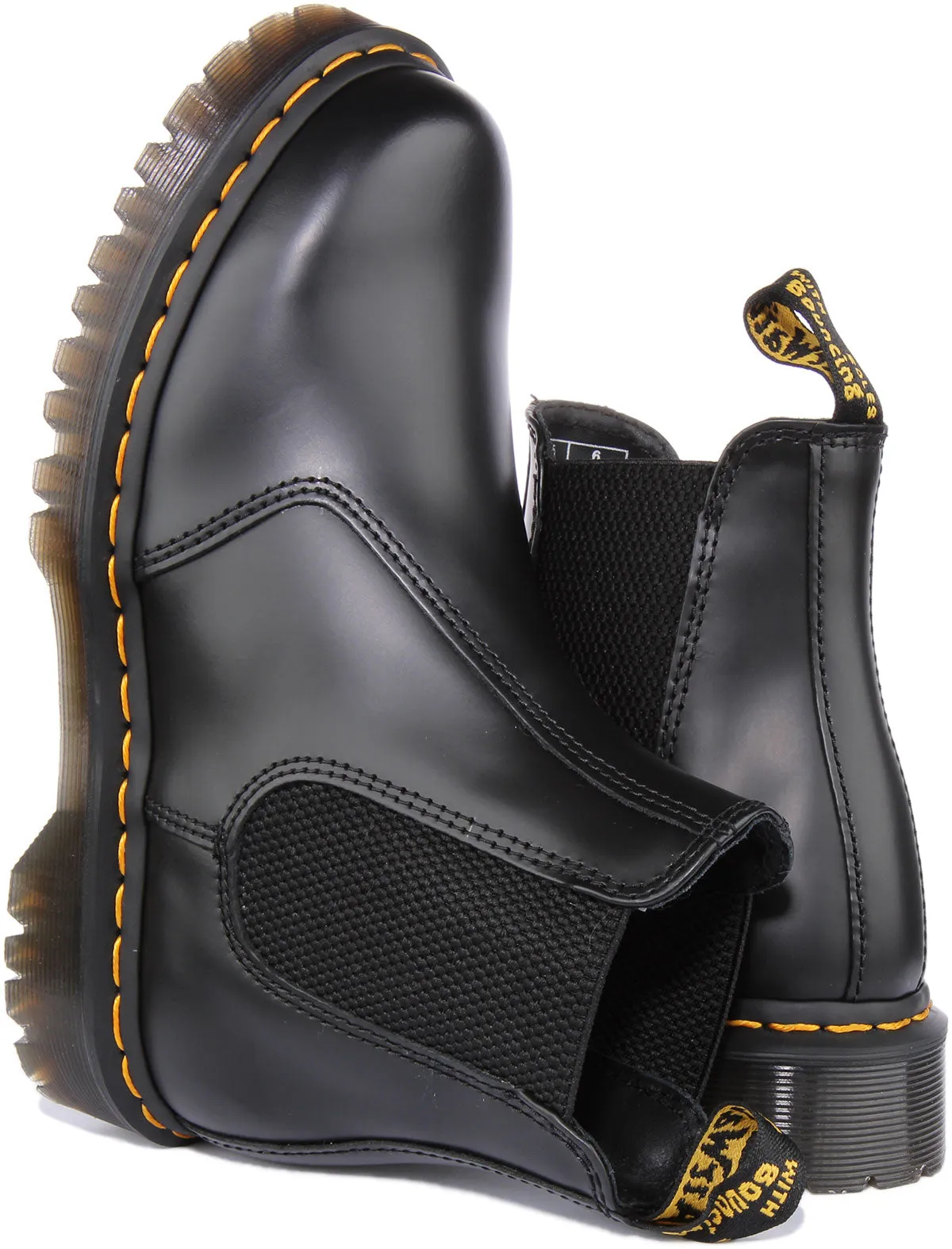 Dr. Martens 2976 Bex Glatt In Schwarz Schuhe Dr. Martens