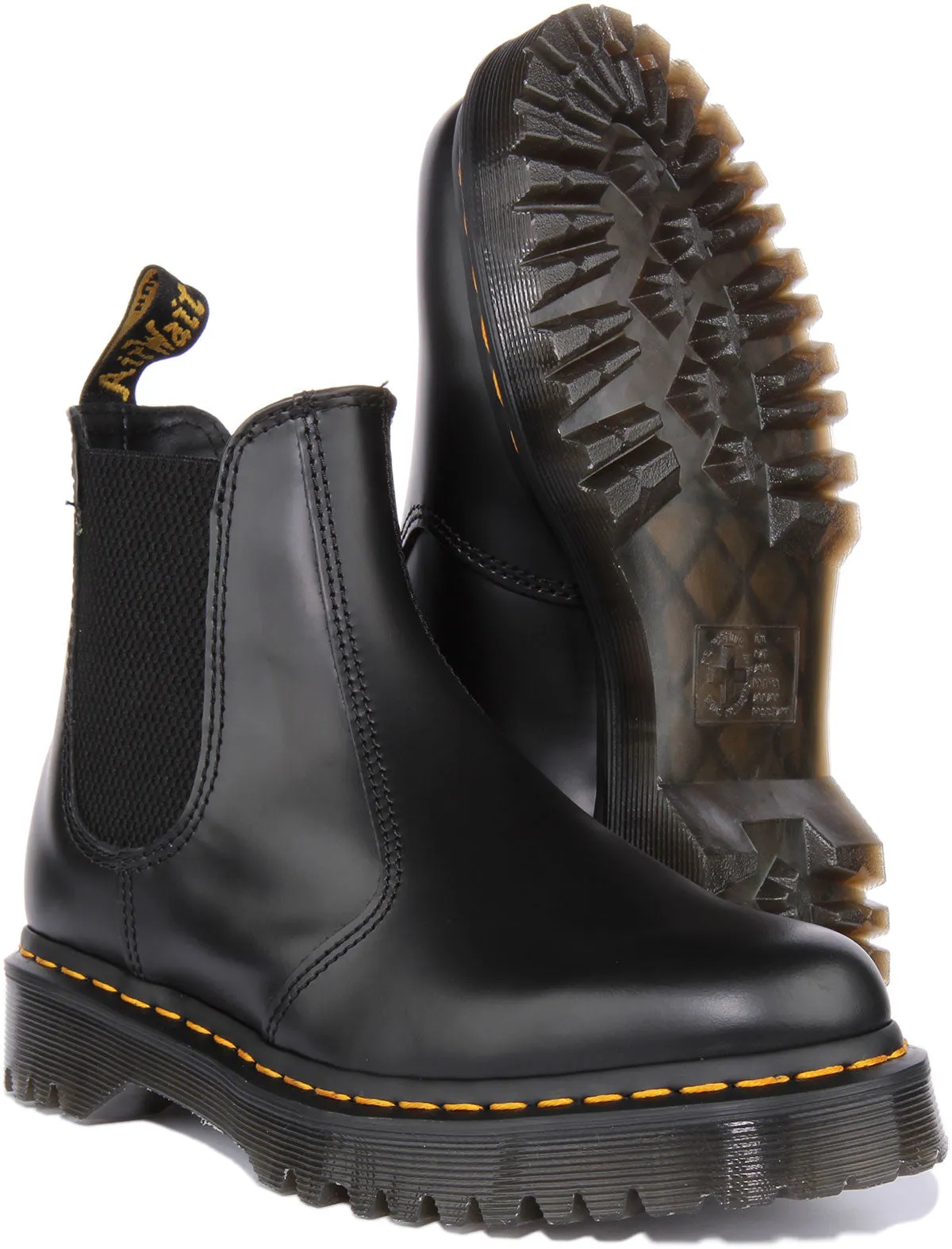 Dr. Martens 2976 Bex Glatt In Schwarz Schuhe Dr. Martens