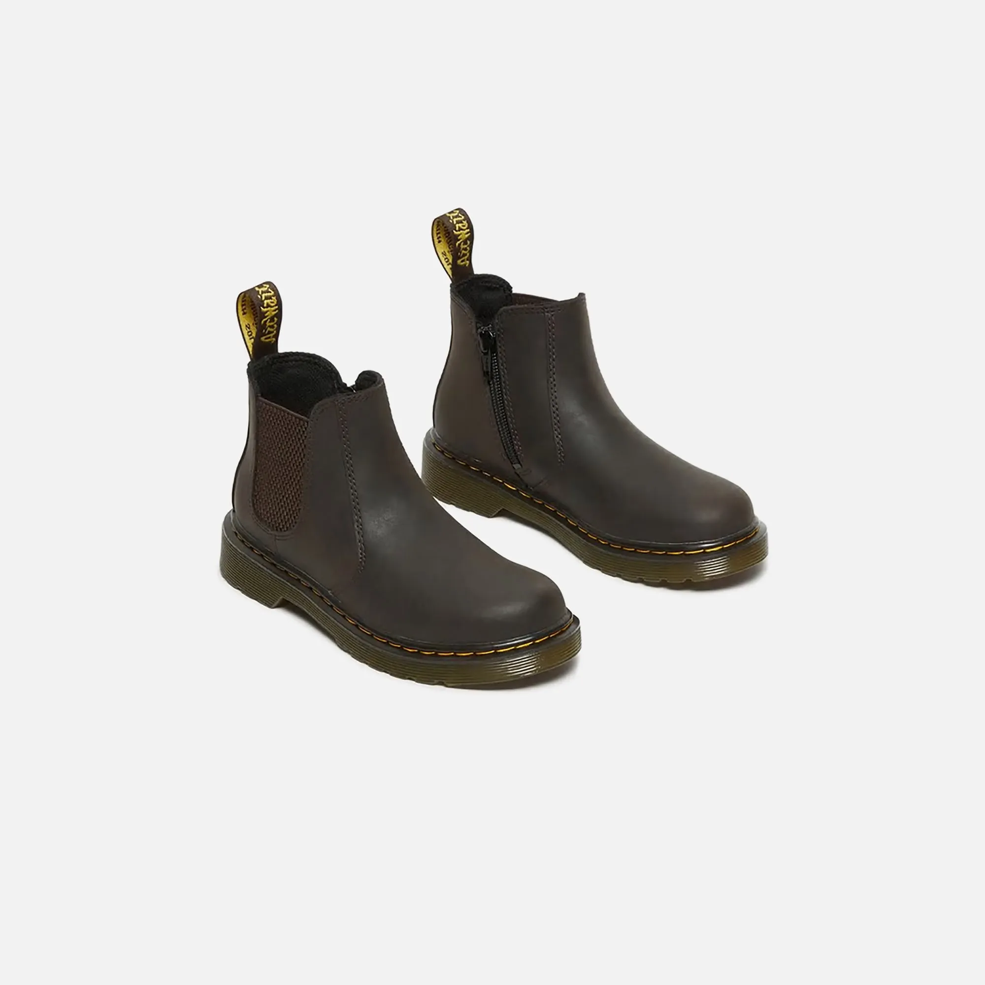 Dr. Martens 2976 Junior - Dunkelbraun / Yellowstone Dr. Martens Schuhe