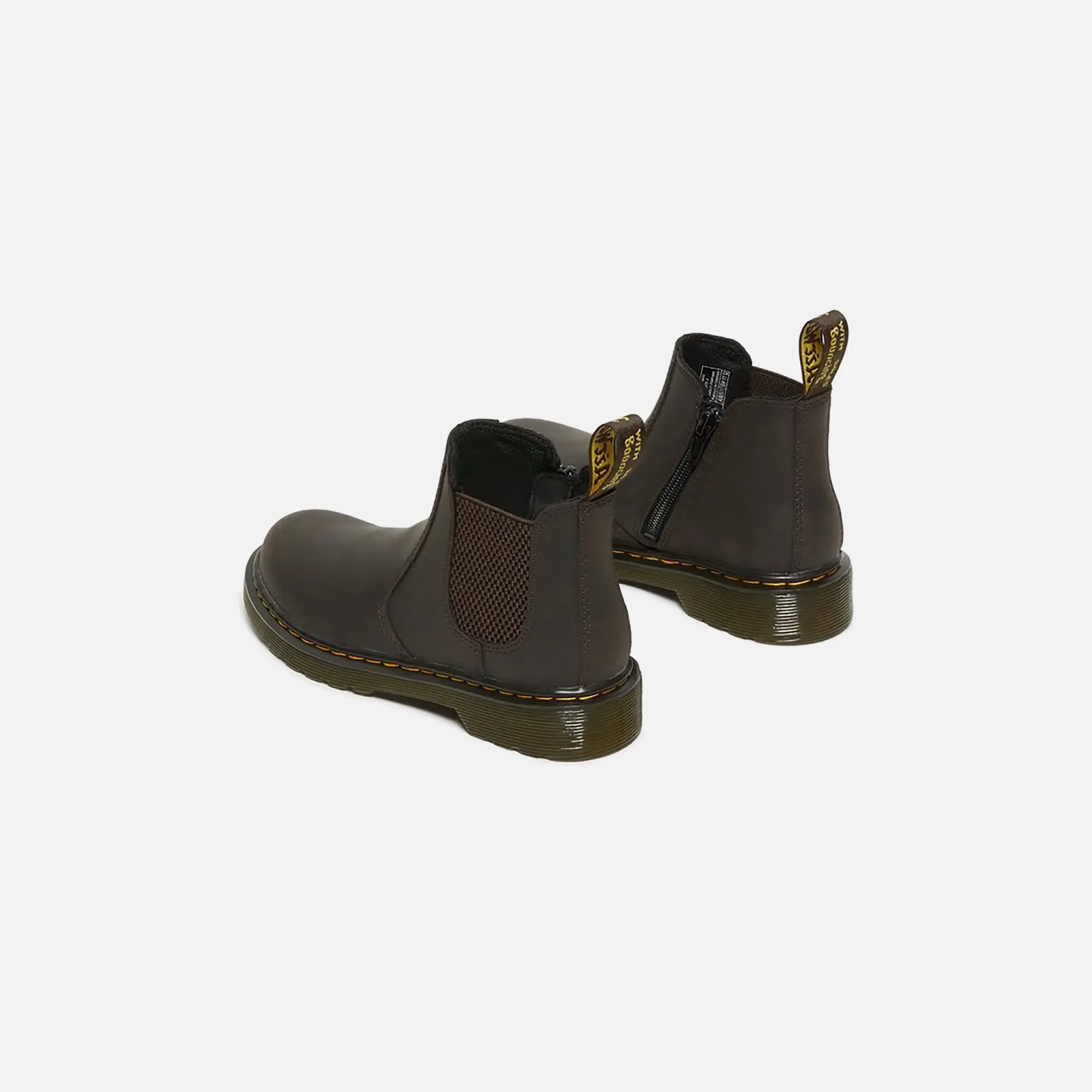 Dr. Martens 2976 Junior - Dunkelbraun / Yellowstone Dr. Martens Schuhe