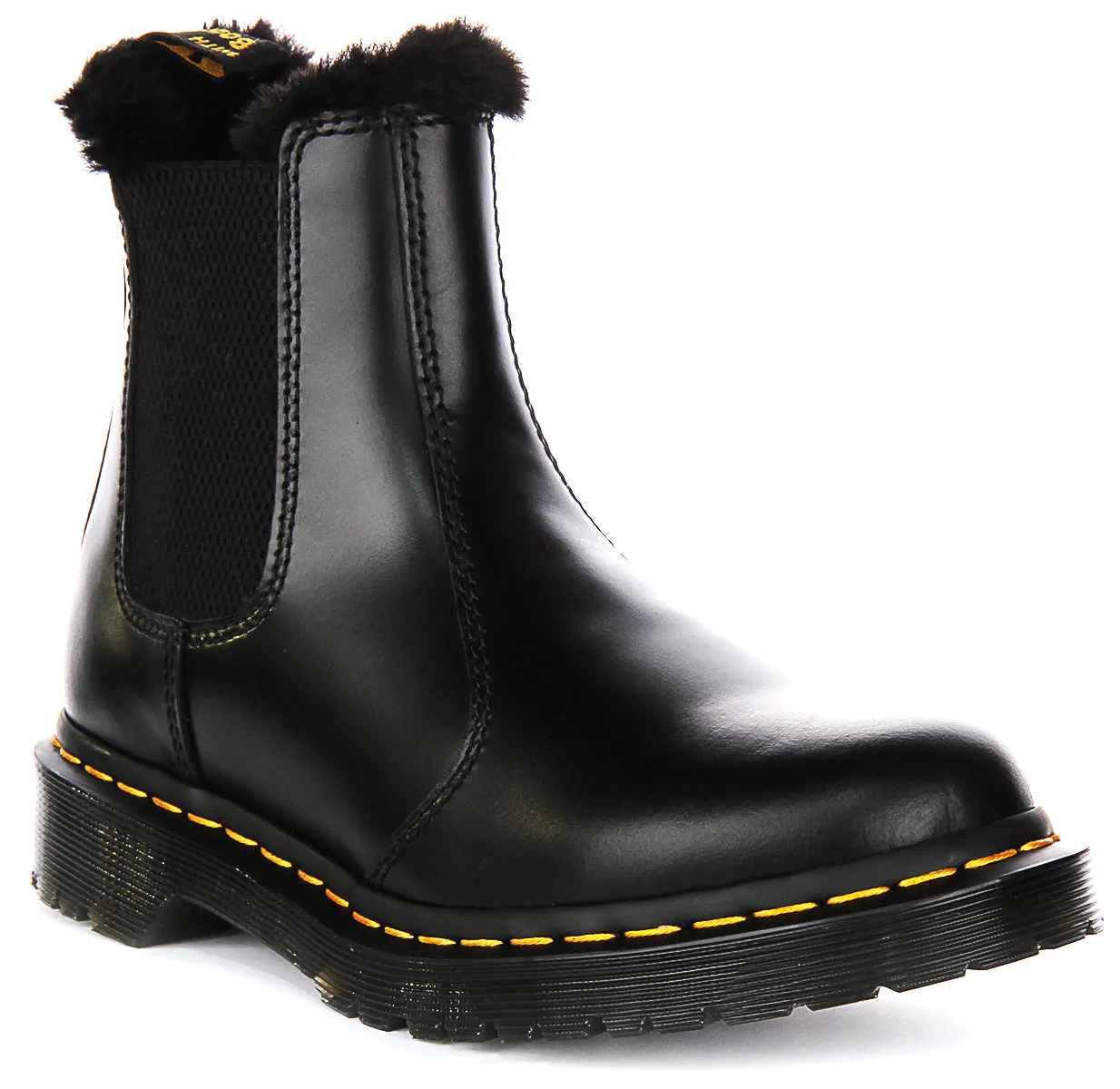 Dr. Martens 2976 Leonore in Dunkelgrau Atlas Damenschuhe Dr. Martens