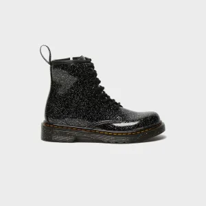 Dr. Martens Junior 1460 Knöchelstiefel - Schwarz Glitzer Dr. Martens Schuhe