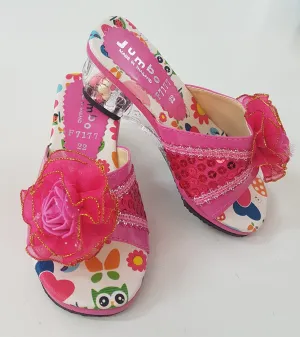 Schuhe zum Verkleiden Hot Pink F7177