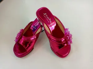 Schmuckschuhe in knalligem Pink LV594 Größe 25