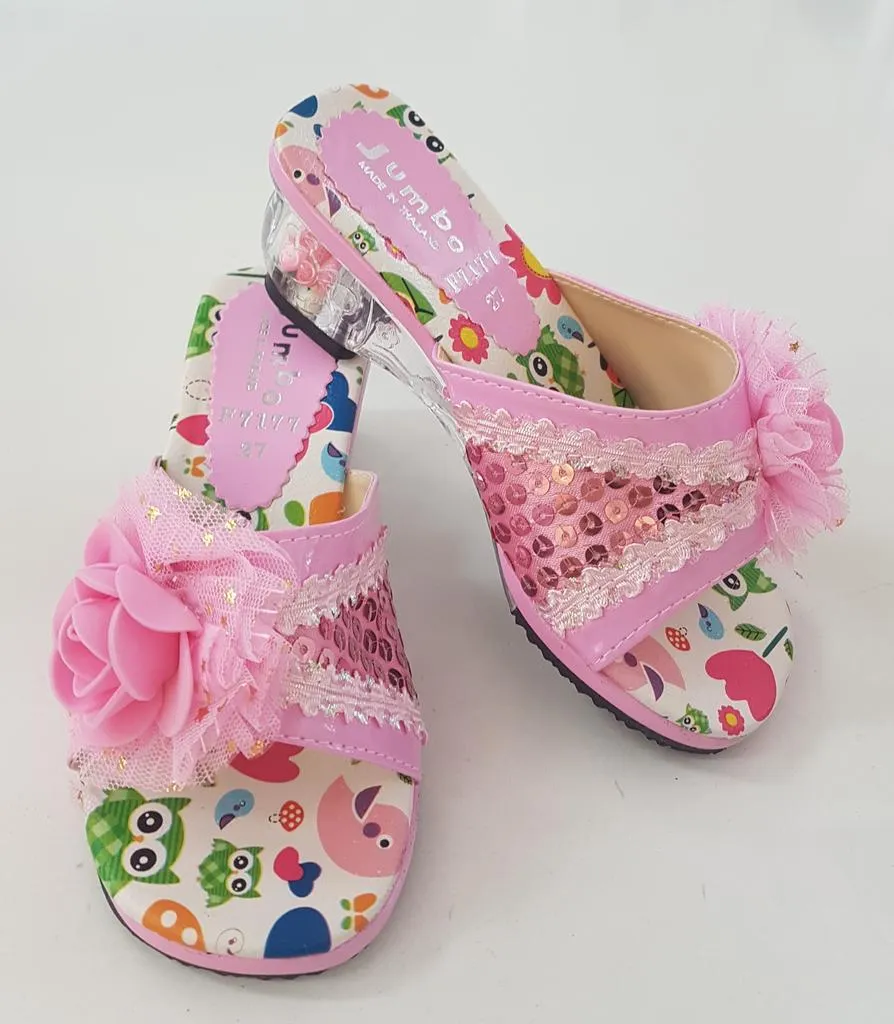 Schmuckschuhe Pink F7177