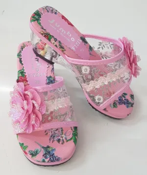 Festliche Schuhe Pink F7211