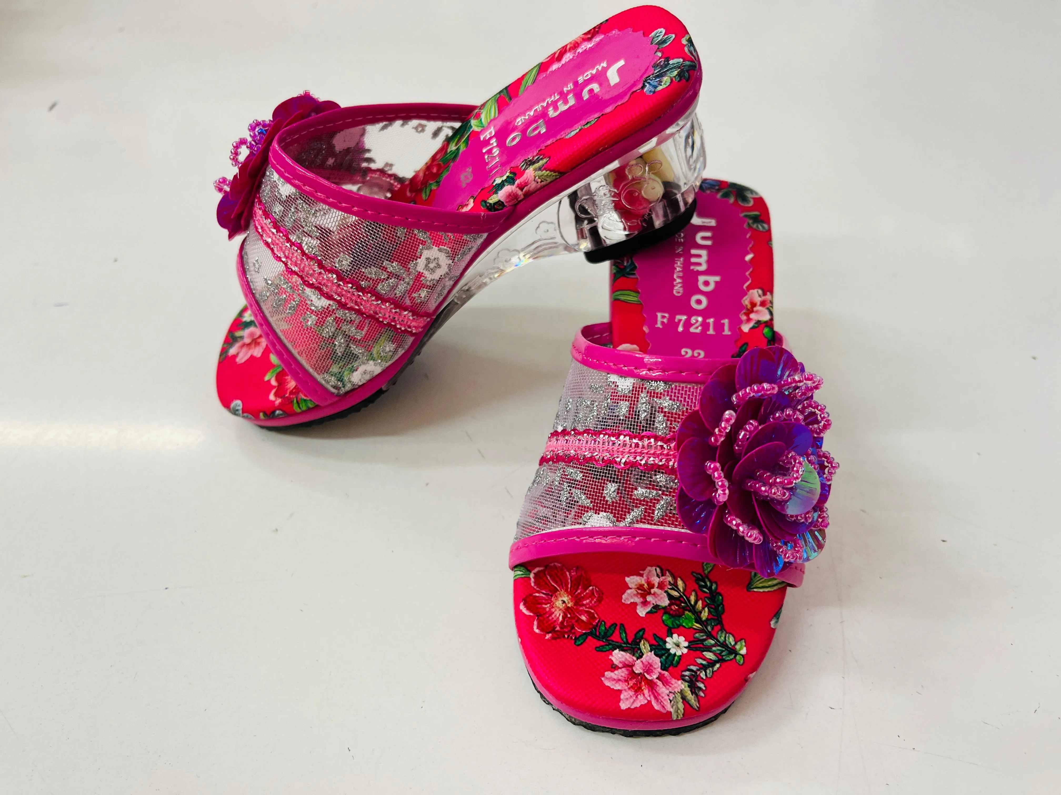 Schmuckschuhe Pink F7211