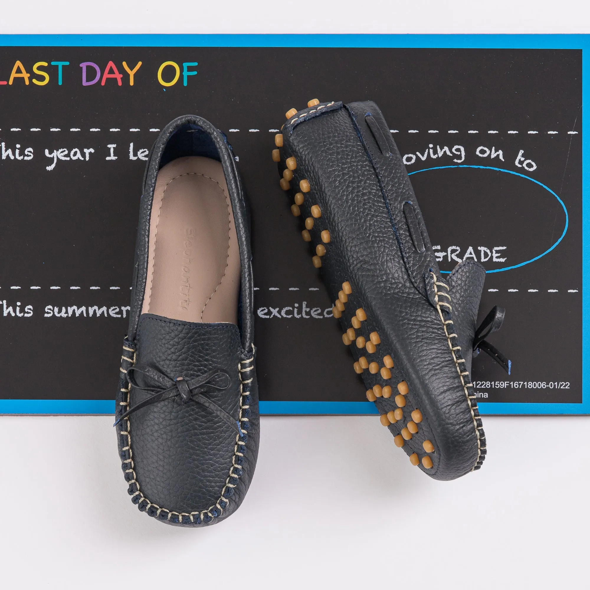 Fahrer-Loafer Navy Babykids_Elefantchen