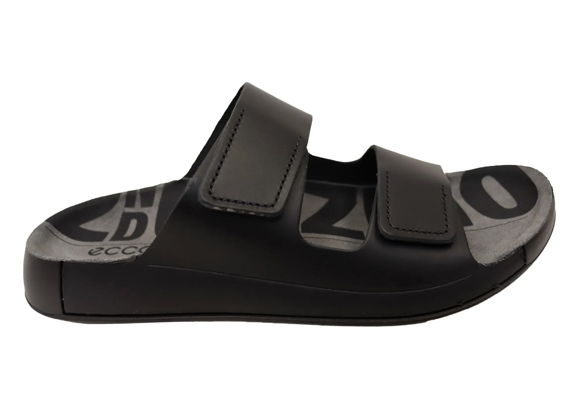 ECCO Herren Bequeme Leder 2nd Cozmo Slides Sandalen ECCO Schuhe