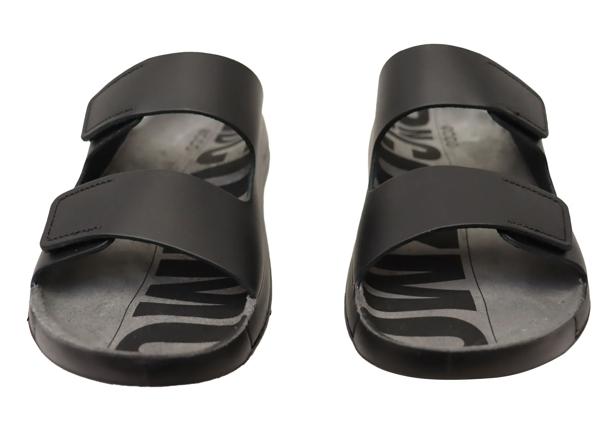 ECCO Herren Bequeme Leder 2nd Cozmo Slides Sandalen ECCO Schuhe