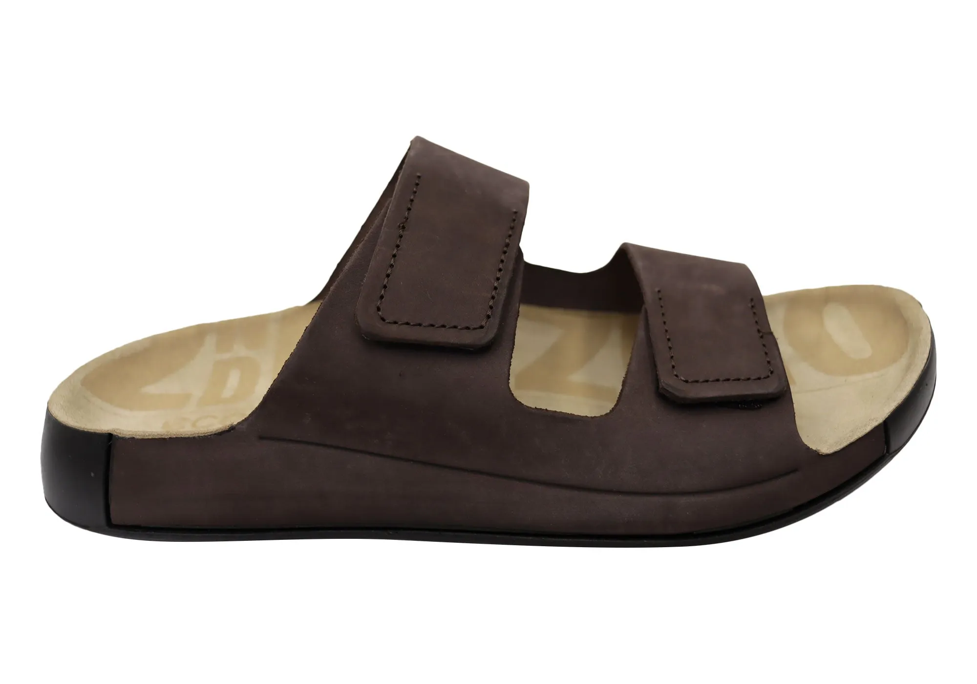 ECCO Herren Bequeme Leder 2nd Cozmo Slides Sandalen ECCO Schuhe