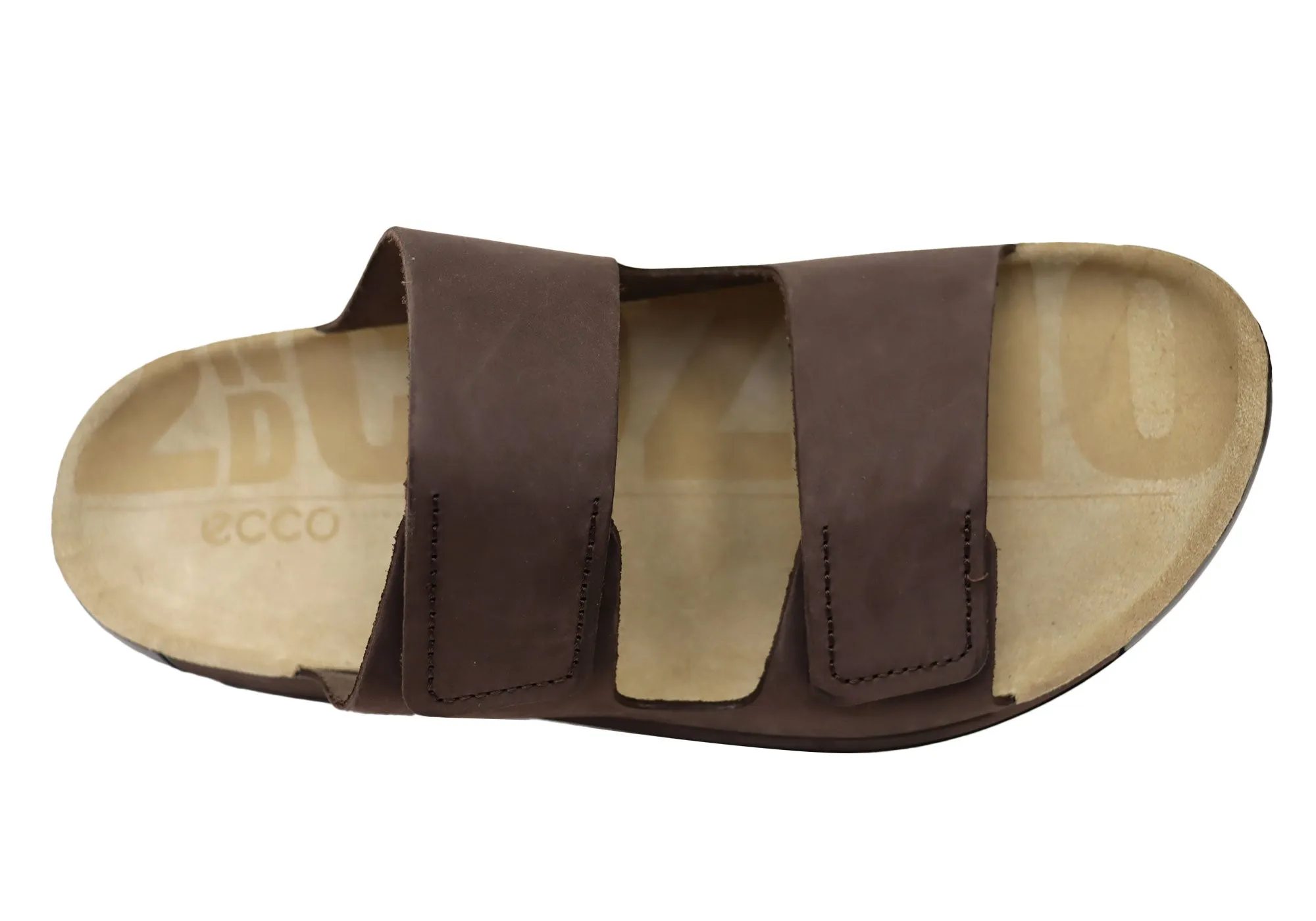 ECCO Herren Bequeme Leder 2nd Cozmo Slides Sandalen ECCO Schuhe