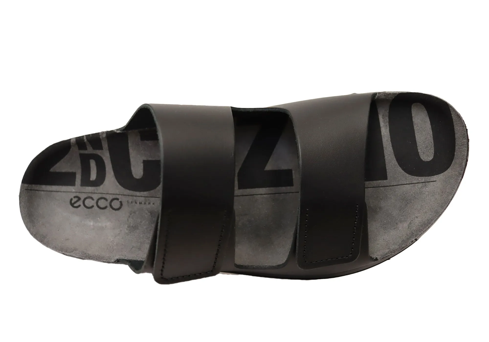 ECCO Herren Bequeme Leder 2nd Cozmo Slides Sandalen ECCO Schuhe