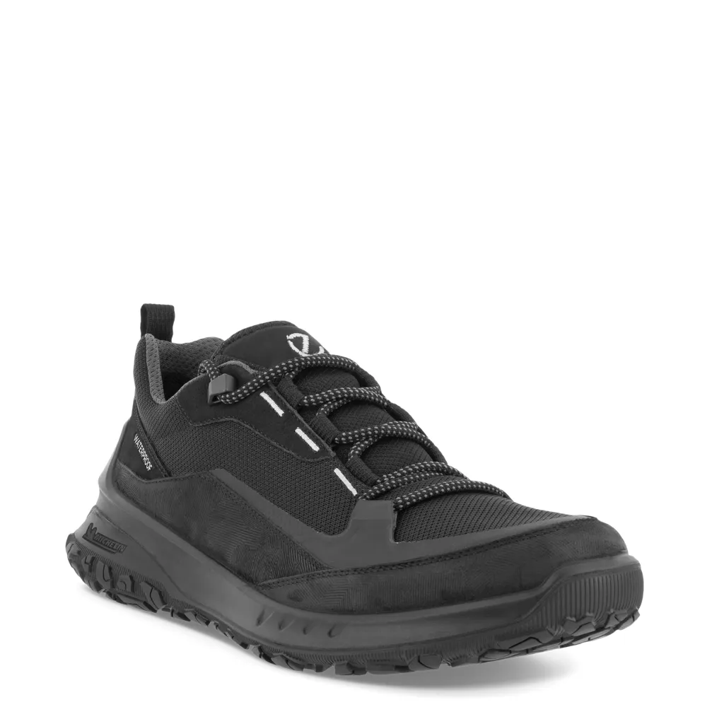 Ecco Herren ULT-TRN Niedrige Wasserdichte Schnürschuhe in Schwarz
