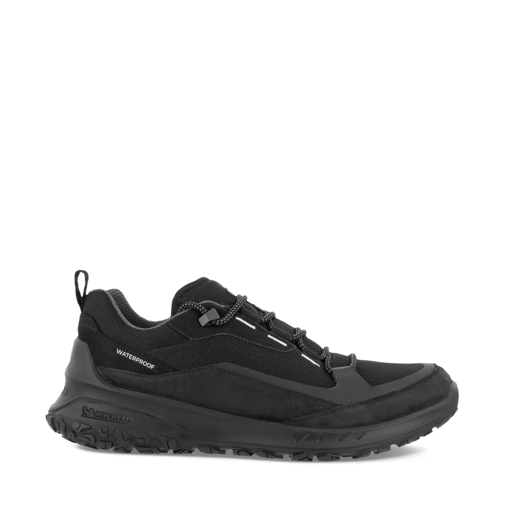 Ecco Herren ULT-TRN Niedrige Wasserdichte Schnürschuhe in Schwarz