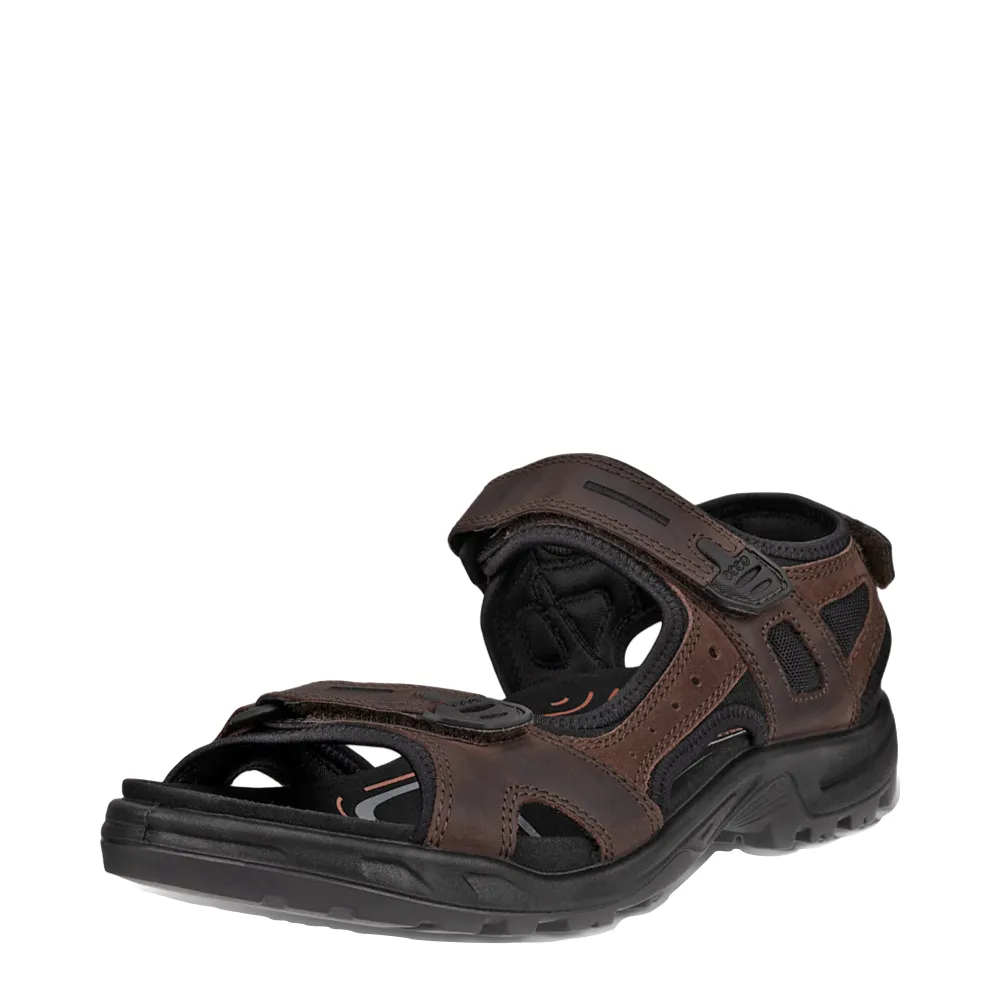Ecco Herren Yucatan Sandale in Mokka