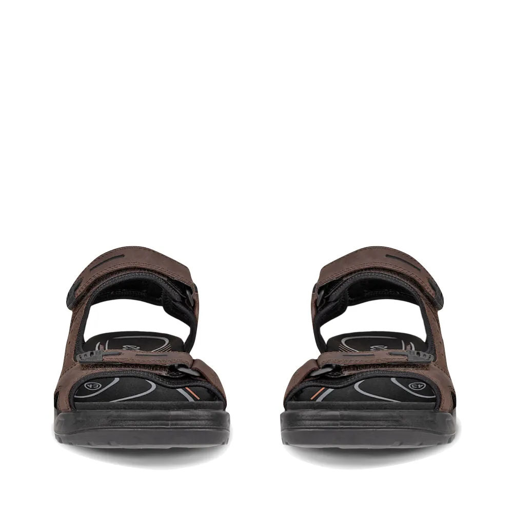 Ecco Herren Yucatan Sandale in Mokka