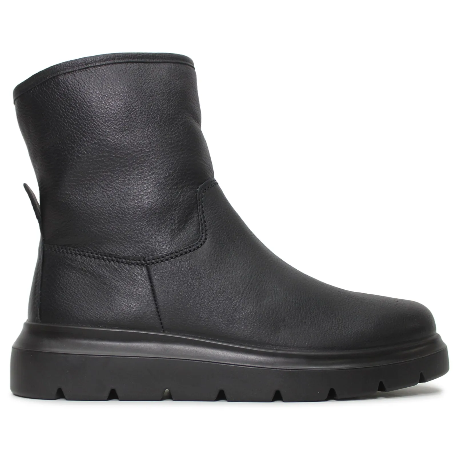 Ecco Nouvelle Vollnarbenleder Damen Stiefeletten mit Reißverschluss Ecco Schuhe