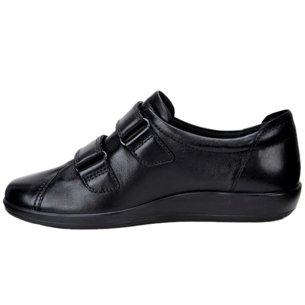 Ecco Soft 2.0 Damenschuhe aus Vollnappaleder mit Klettverschluss