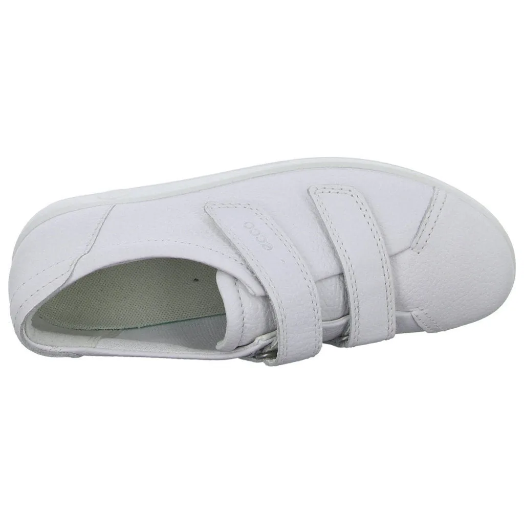 Ecco Soft 2.0 Damenschuhe aus Vollnappaleder mit Klettverschluss