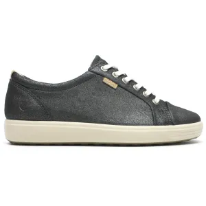 Ecco Soft 7 430003 Wildleder Damen Low-Top Turnschuhe Ecco Schuhe