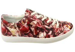 ECCO Soft 7 Damen Bequeme Schnür-Sneaker aus Leder ECCO Schuhe