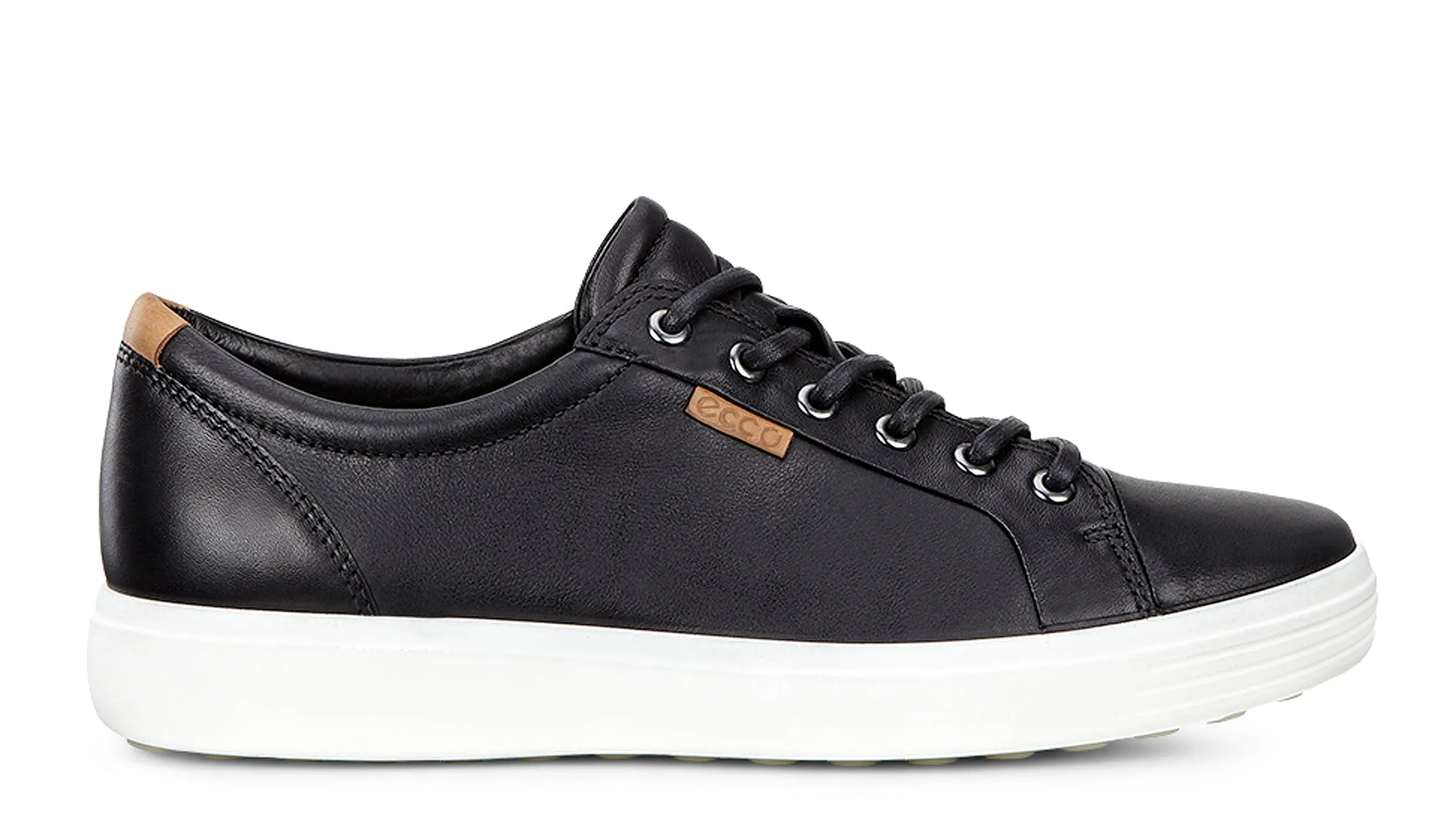 Ecco Soft 7 Damen Lederschnürschuh Freizeitschuhe 430003-01001 ecco Schuhe