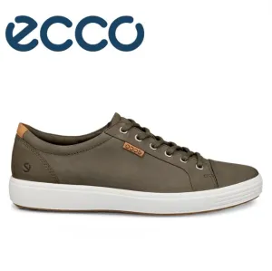 Ecco Soft Vii Tarmac Schnürschuh Grau