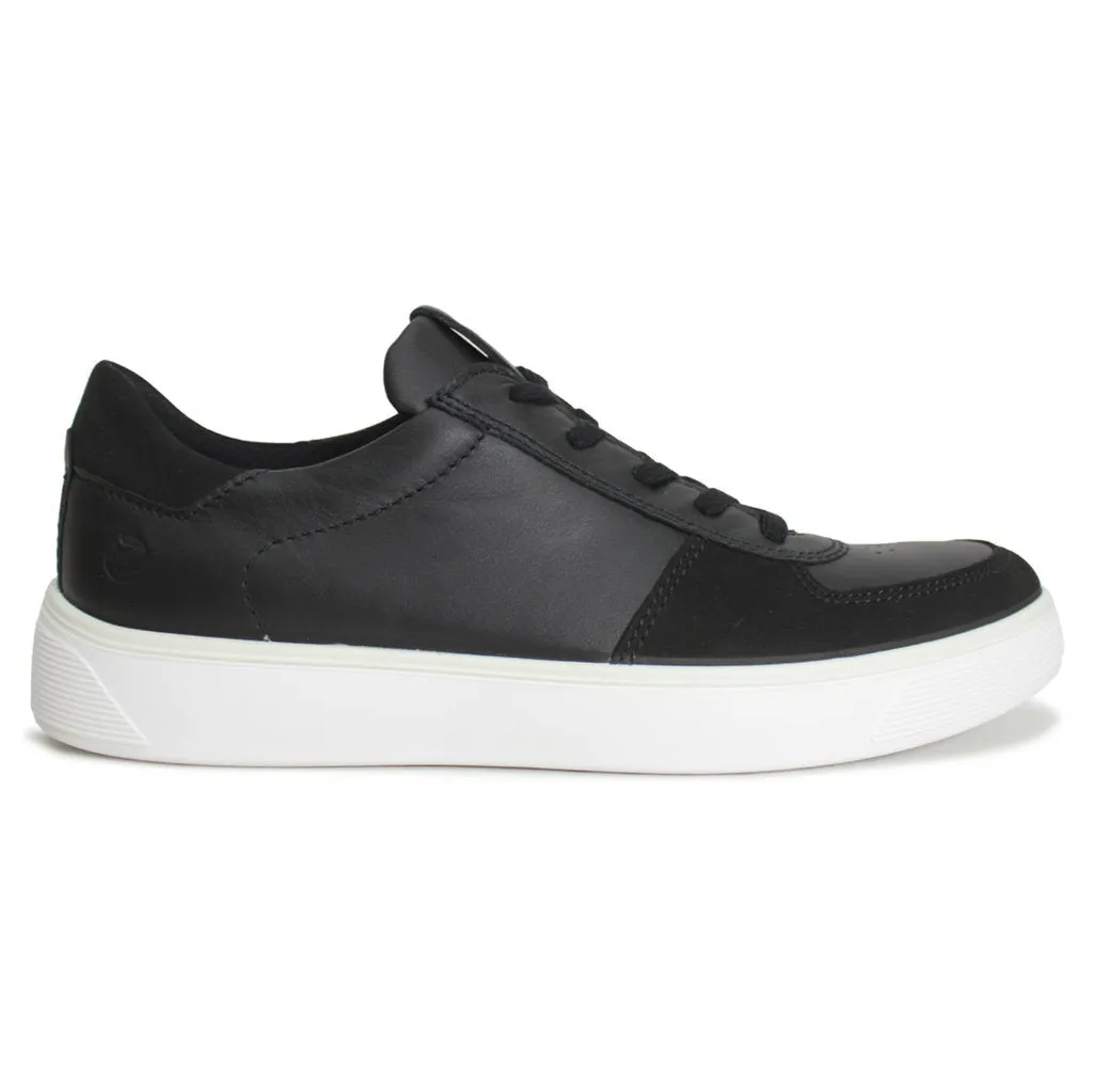 Ecco Street Tray Nubuck Leder Herren Flache Schuhe ecco Schuhe