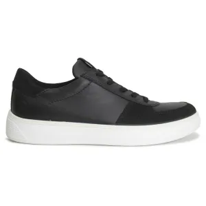 Ecco Street Tray Nubuck Leder Herren Flache Schuhe ecco Schuhe