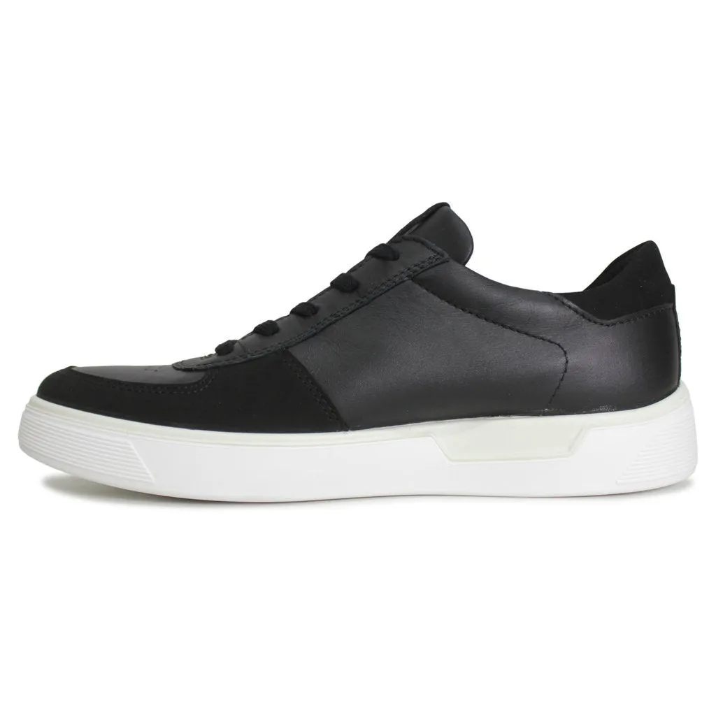 Ecco Street Tray Nubuck Leder Herren Flache Schuhe ecco Schuhe