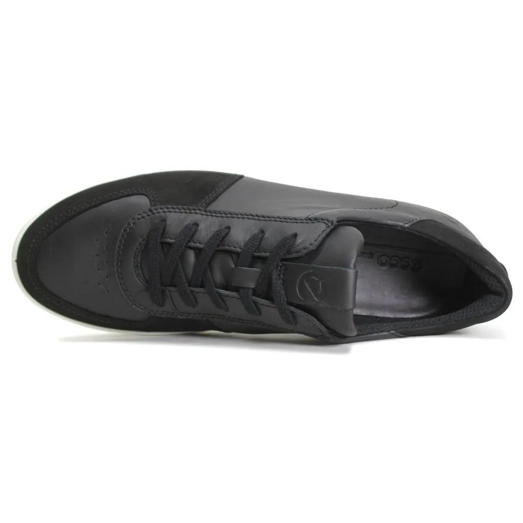 Ecco Street Tray Nubuck Leder Herren Flache Schuhe ecco Schuhe